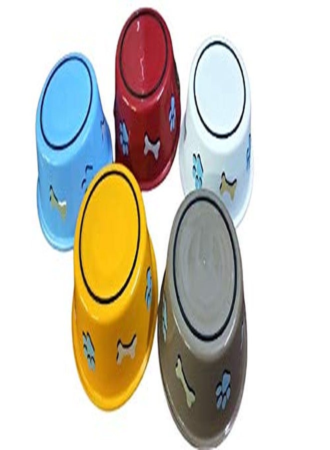 ELTON أوعية طعام ELTON Paw & Bone Cutie Bowls: اشترِ مجموعة من 4 أوعية (كبيرة) بسعر 1676 روبية واحصل على مجموعة من وعاءين قياسيين للتغذية بقيمة 249 روبية مجانًا (متوسطة). - Image 2
